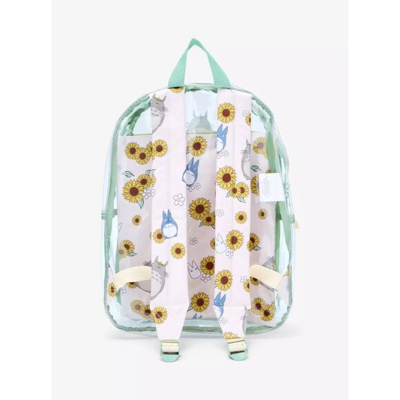 Studio Ghibli My Neighbor Totoro Clear Backpack NEW - Picture 4 of 8